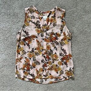 A New Day Sheer Floral Blouse